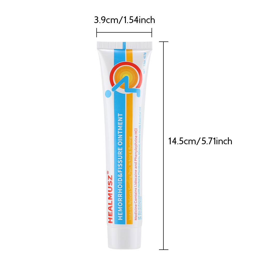 3/5PCS Hemorrhoids Remove Ointment Herbal Cream Relief Piles Pain Reduce Itching