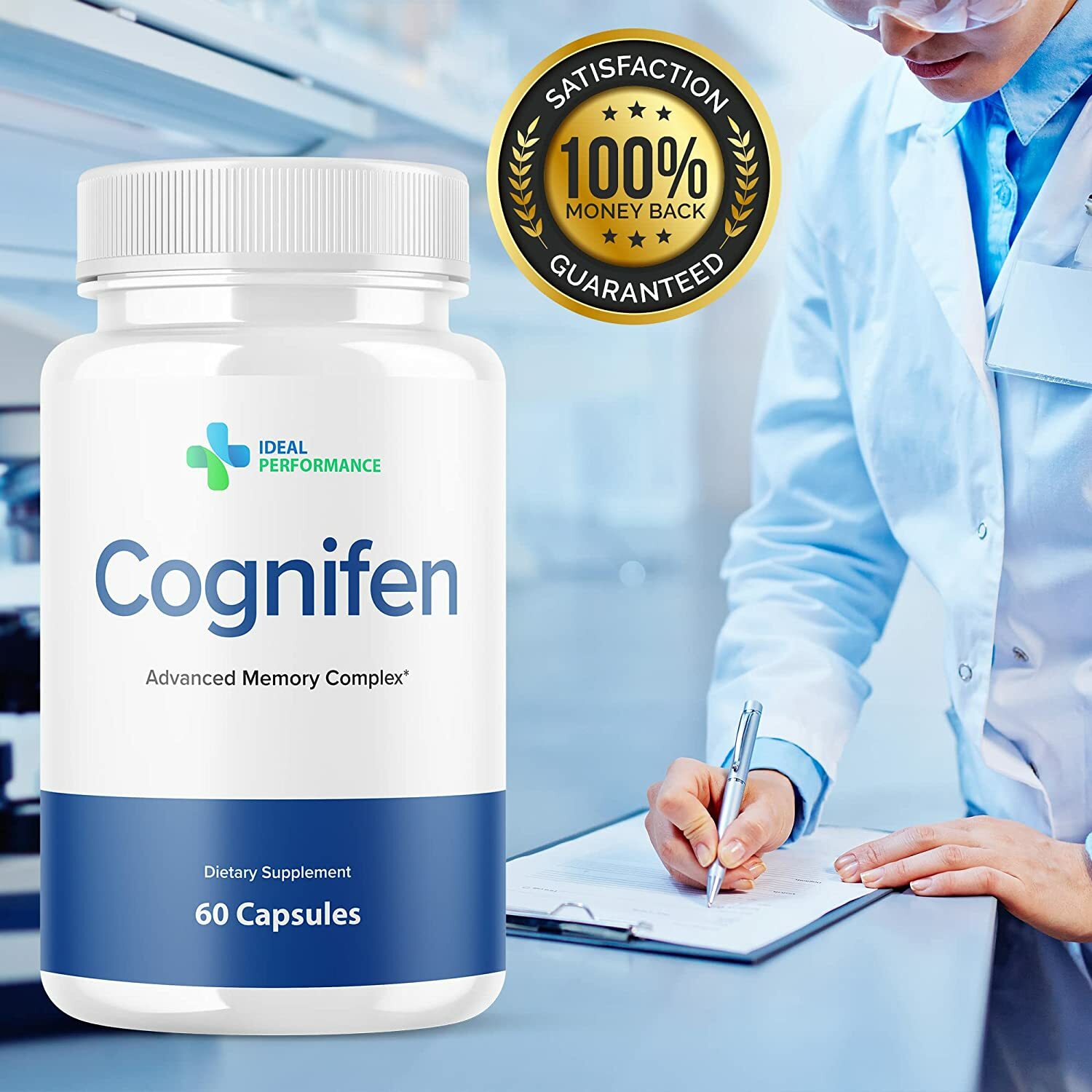 Cognifen Memory Supplement Advanced Memory Complex Extra Strength 180 Cap 3 Pack