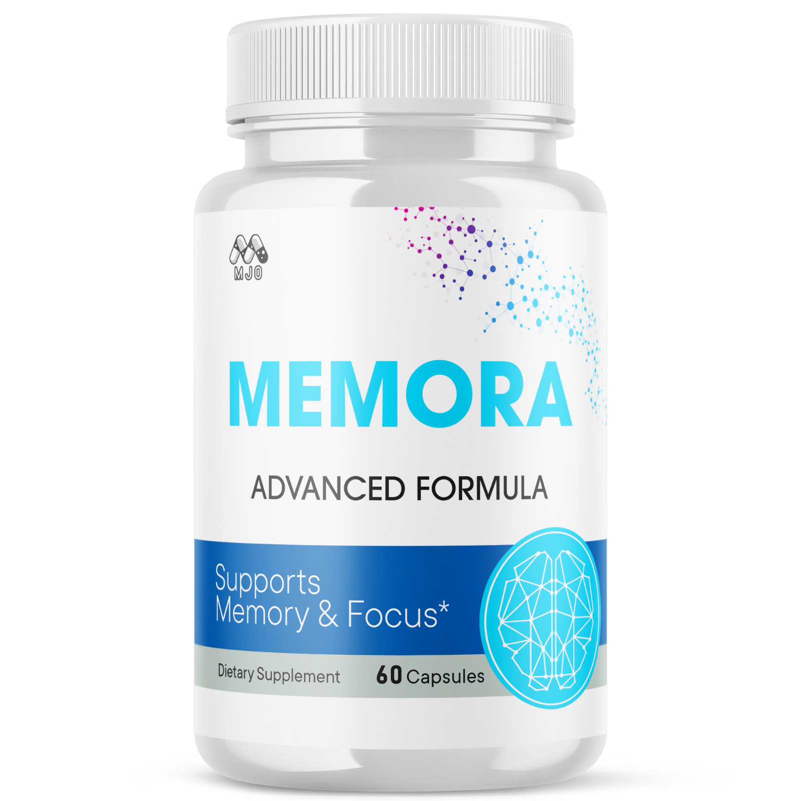 (5 Pack) Memora Advanced Brain Max Support Supplement Formula 300 Capsules