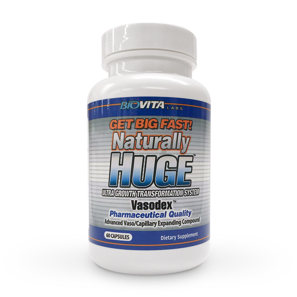 Naturally Huge Male Enhancement pills 1 bottle (1 month supply)