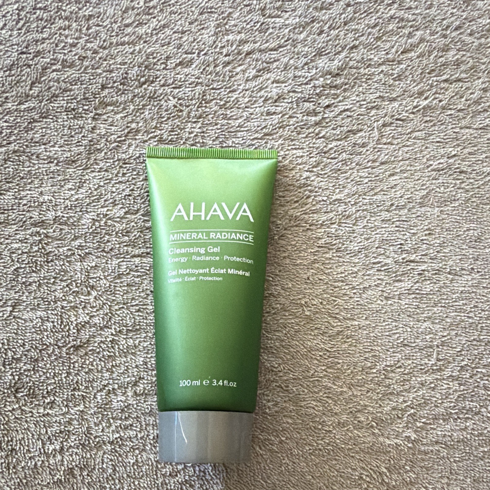 AHAVA Mineral Radiance Cleansing Gel, 3.4 Fl Oz/100ml NEW SEALED