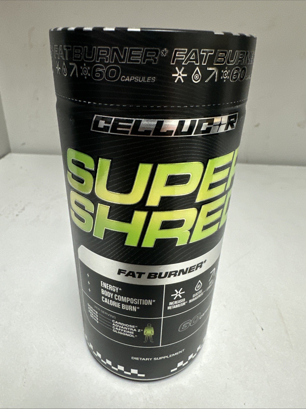 Cellucor Super Shred Fat Burner 60 Capsules Best By 08/2026