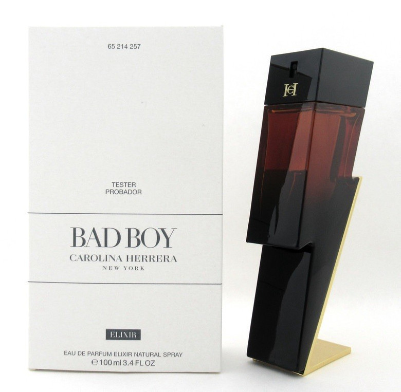 Carolina Herrera Bad Boy Elixir Eau de Parfum Spray 3.4 fl oz 100 ml Tester New