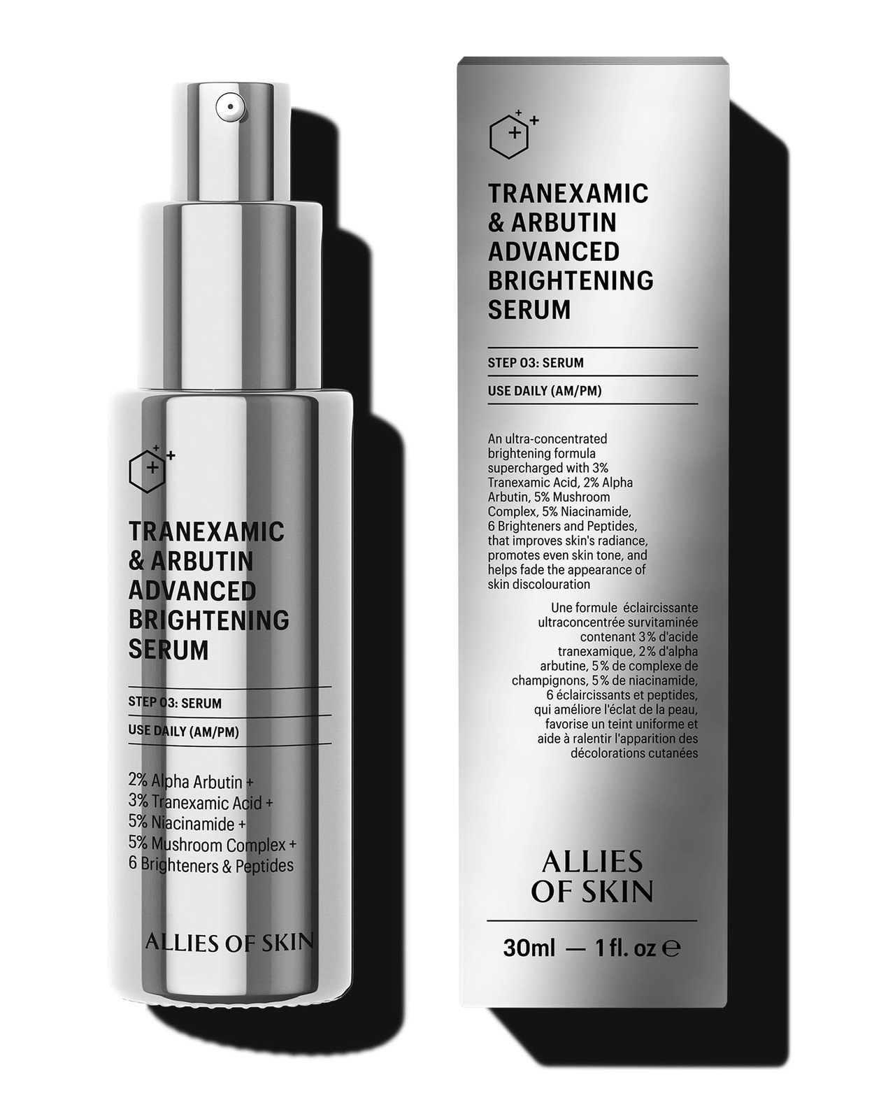 Allies Of Skin Tranexamic Arbutin Advanced Brightening Serum Lightweight Daily