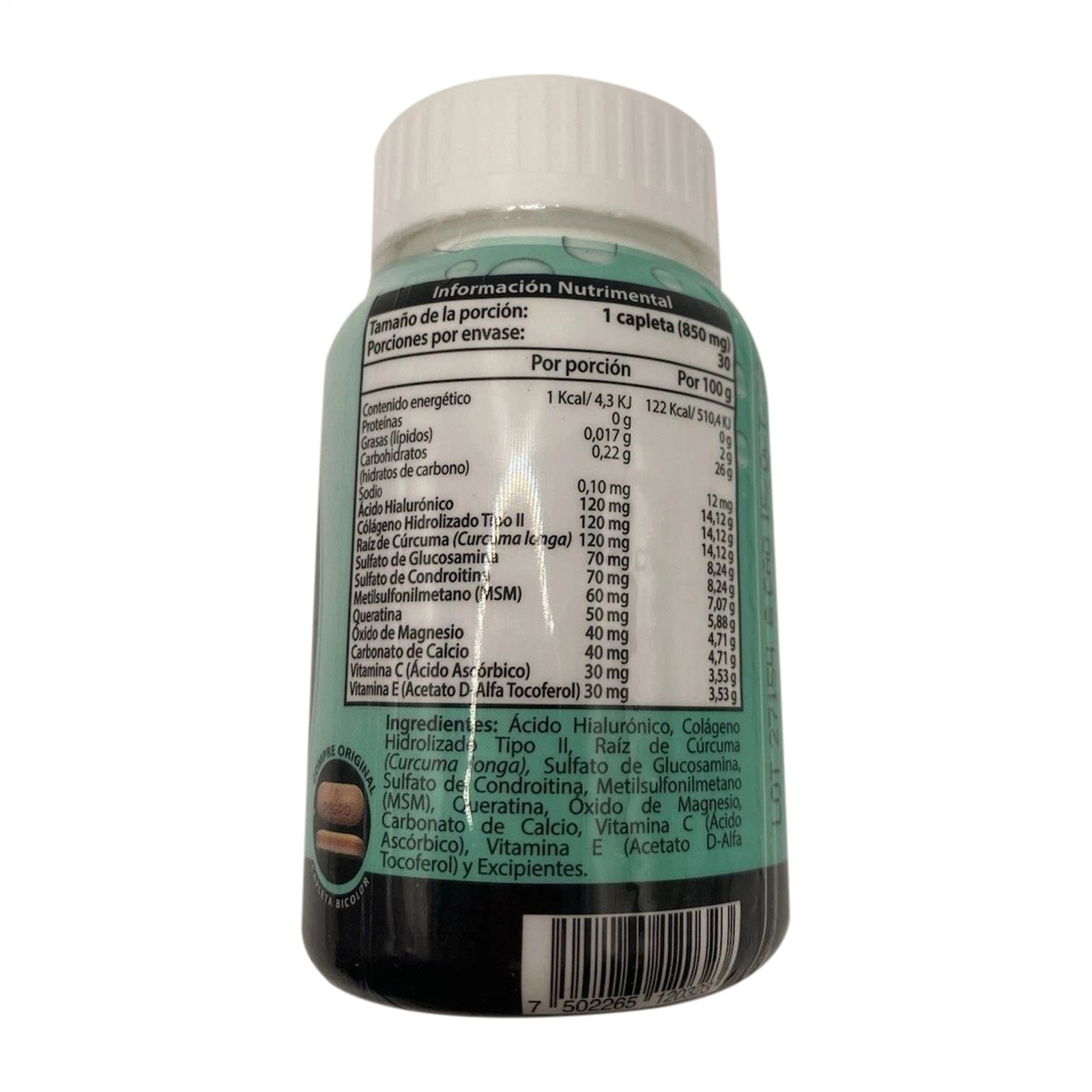 Acid 30 Caplets 850mg Hyaluronic US