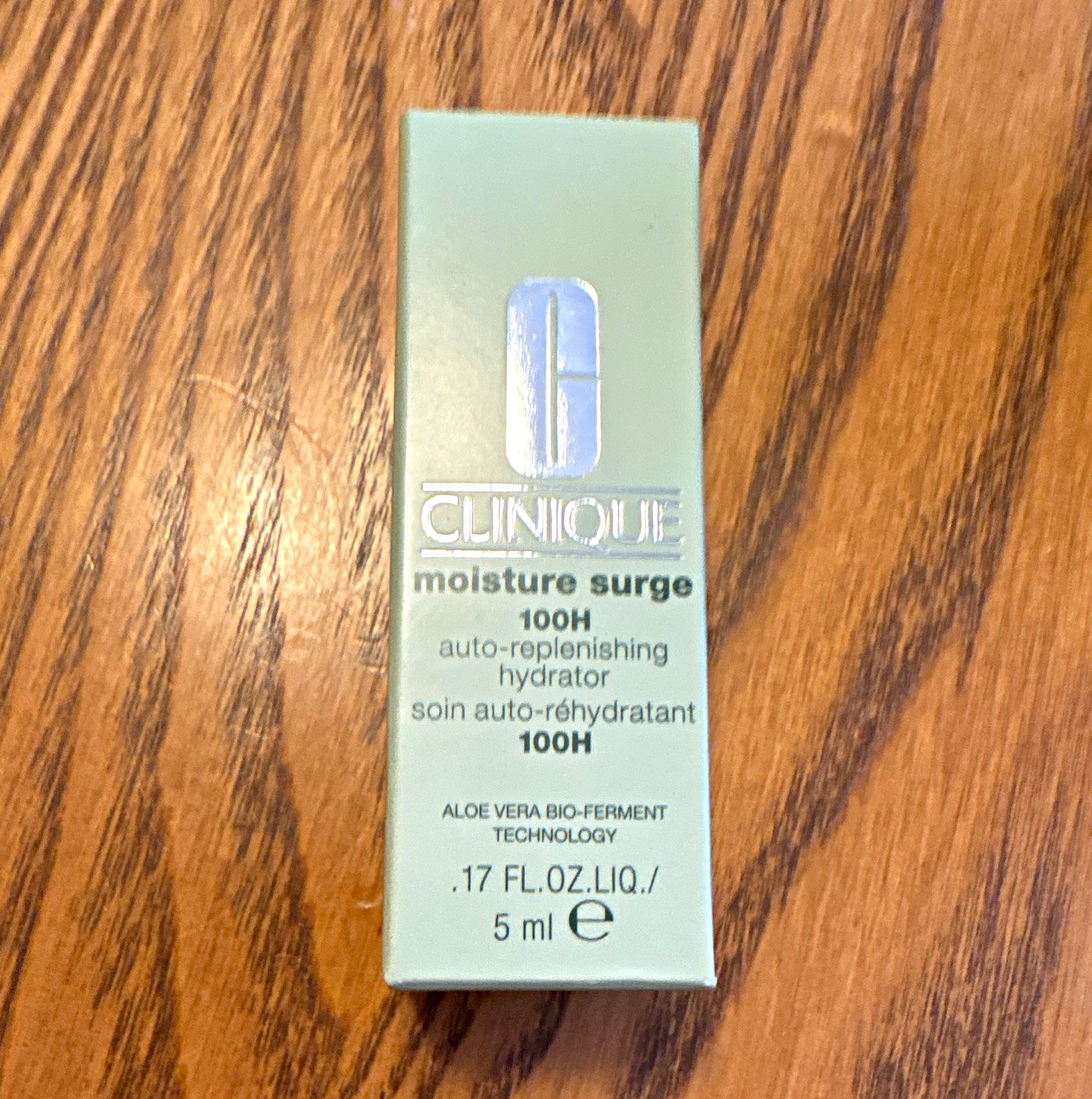 Clinique Moisture Surge 100H Hydrating Gel Face Moisturizer Aloe Vera Mini 0.17