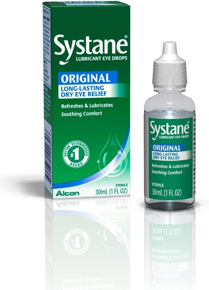 Systane Lubricant Eye Drops Long Lasting Dry Eye Relief Refresh & Lubricat- 30ml