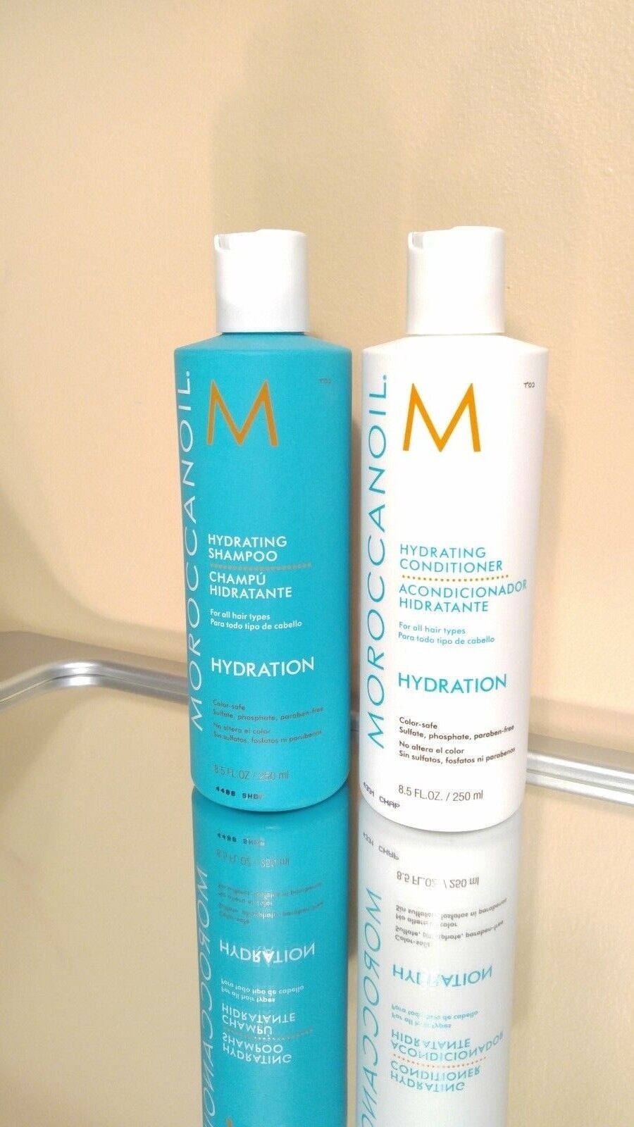Same Day Ship Moroccanoil Hydration Shampoo And Conditioner 8.5 Fl oz Duo
