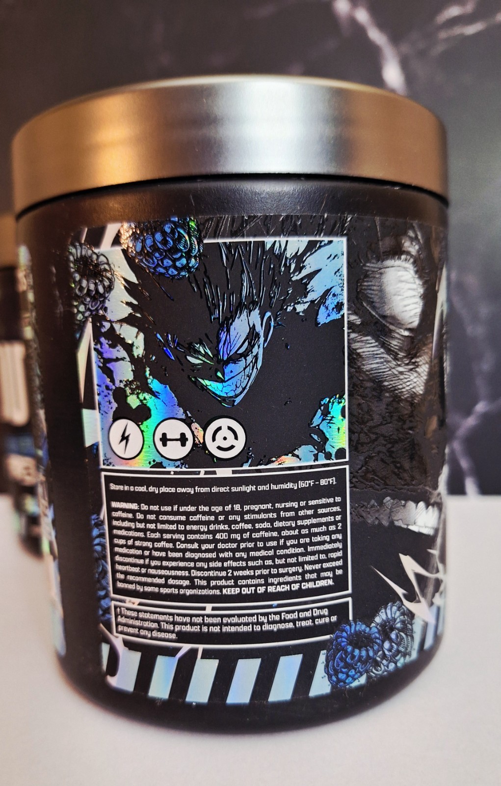 Nutrex Outrage Pre-Workout, Blue Raz, 2 Tubs, 400mg Caffeine, 30 Serv, 10/2028✨️