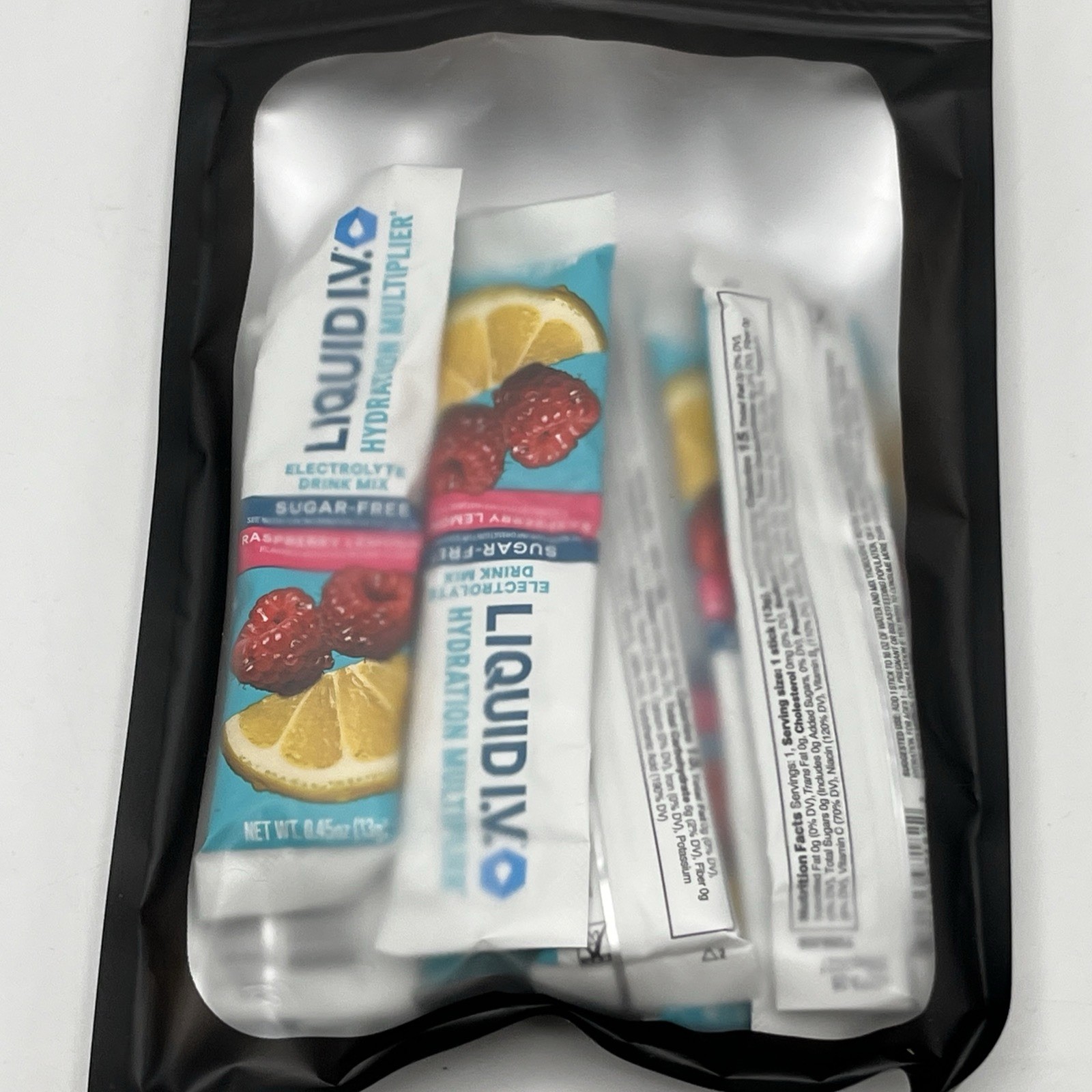 Liquid I.V. Hydration Multiplier, Sugar Free, 13 Pack Raspberry Lemonade