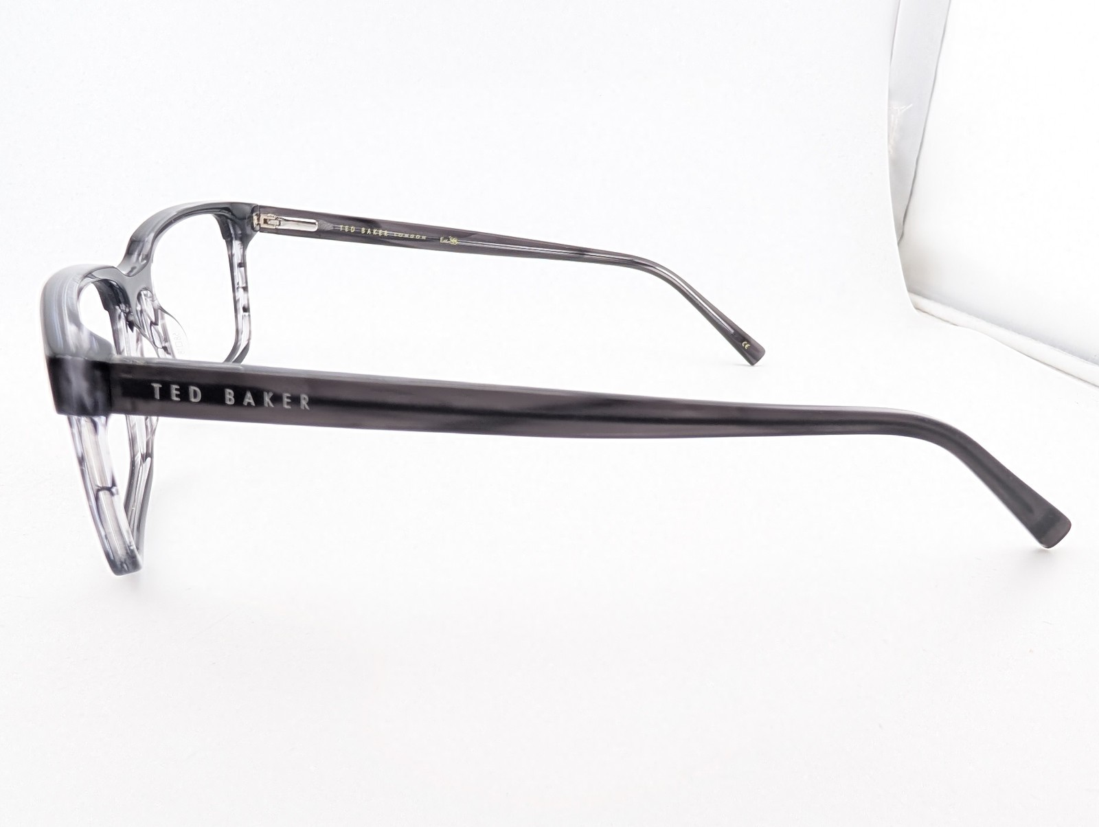 Ted Baker Eyeglasses, Frames Only, Bangladesh, B899 GRY, 58-18-150, Plastic,Gray