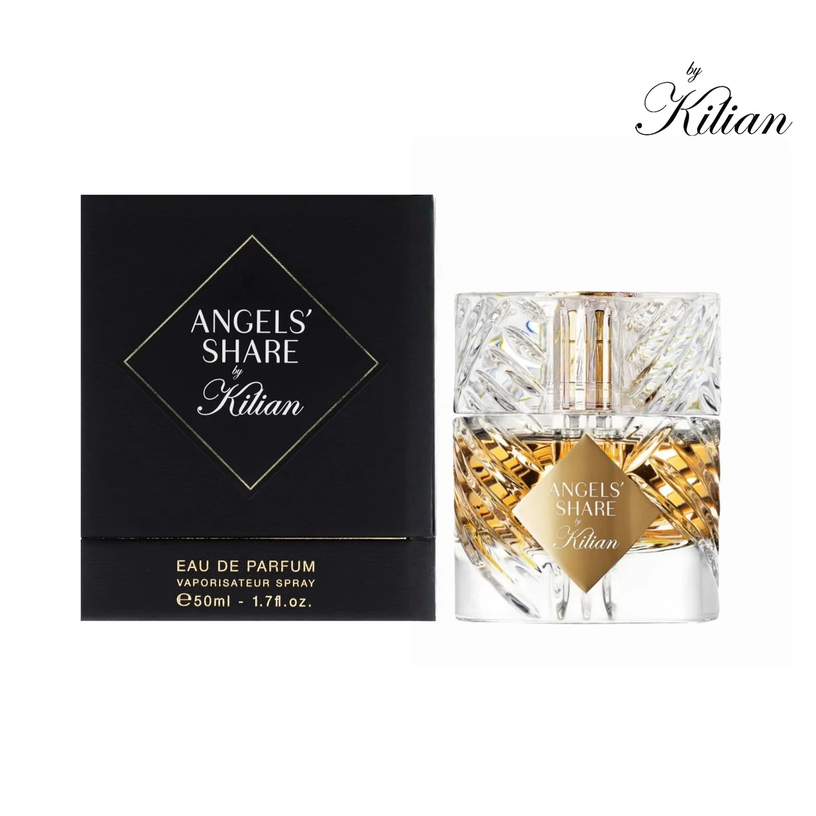 Kilian Angels Share Eau De Parfum Refillable Spray, 1.7 Ounce (Unisex)