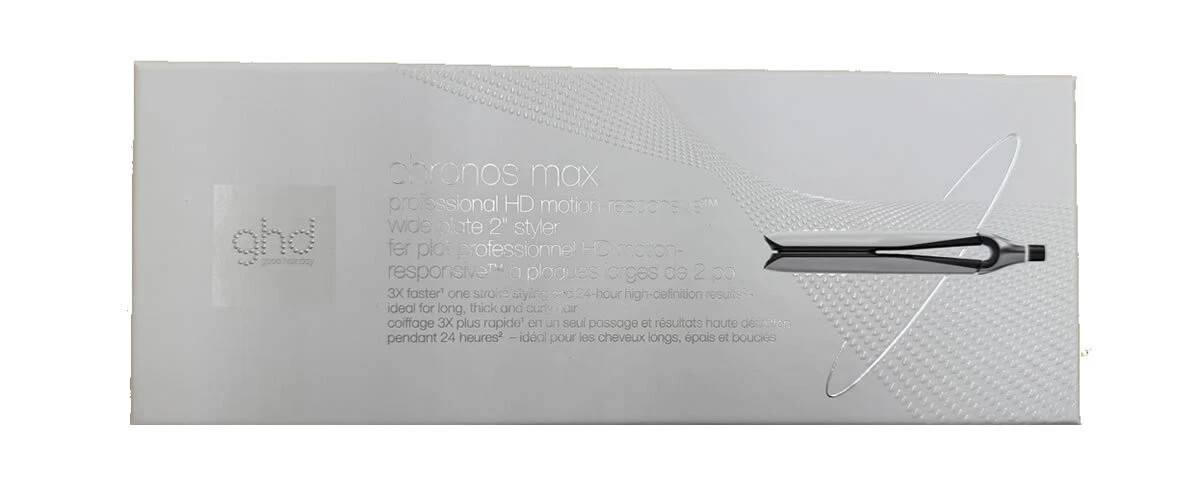 GHD Chronos Max 2 Inch Flat Iron Straightener 3X Faster