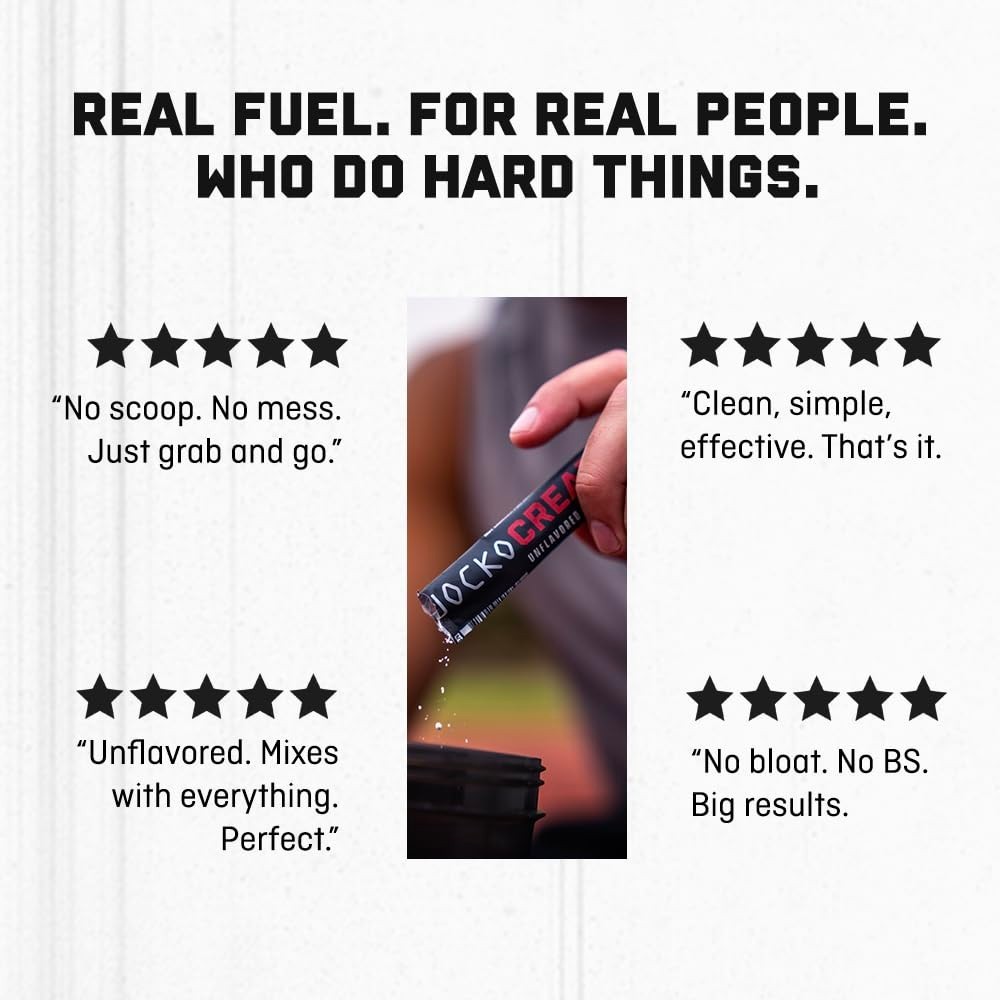 Creatine Monohydrate Stick Packs – Micronized Travel Size Powder for Muscle Grow