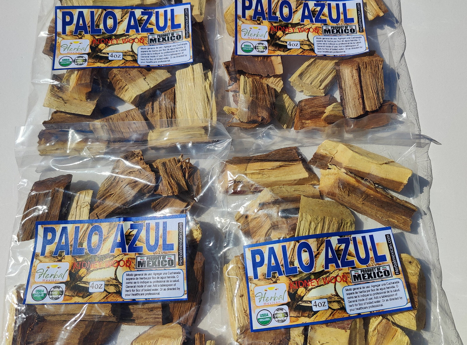 Palo Dulce Te o Blue stick o Palo azul o kidneywood Tea Natural Detox 4oz !!!!