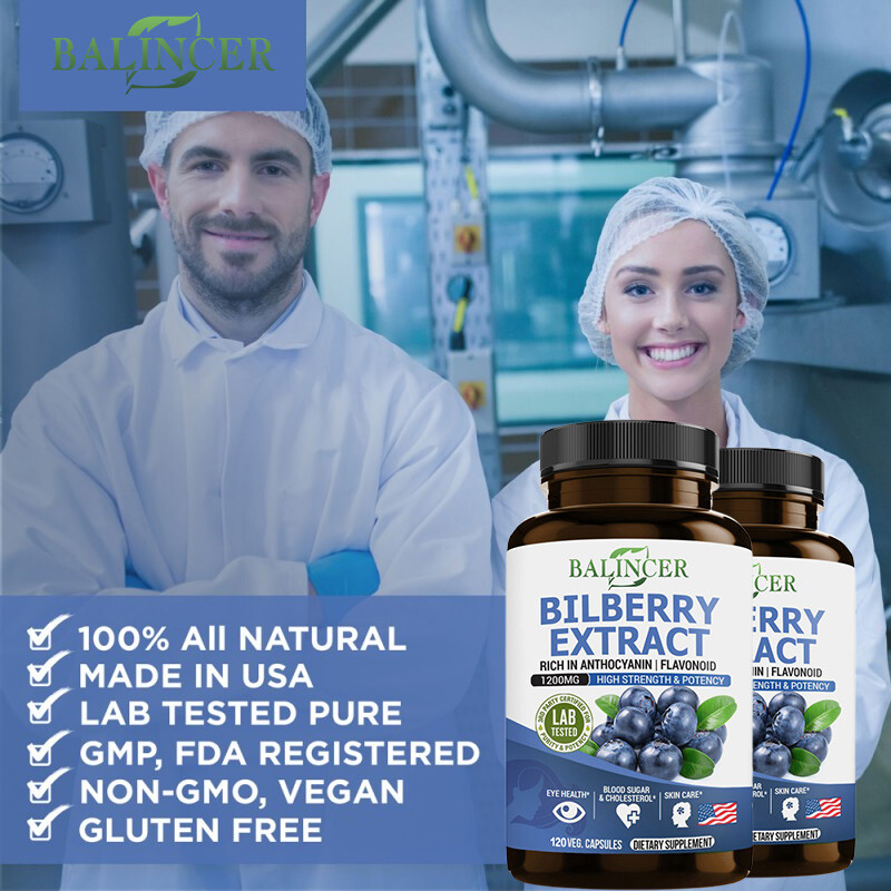 Blueberry Extract + High Strength + Efficacy + Anthocyanins + Flavonoids + No…
