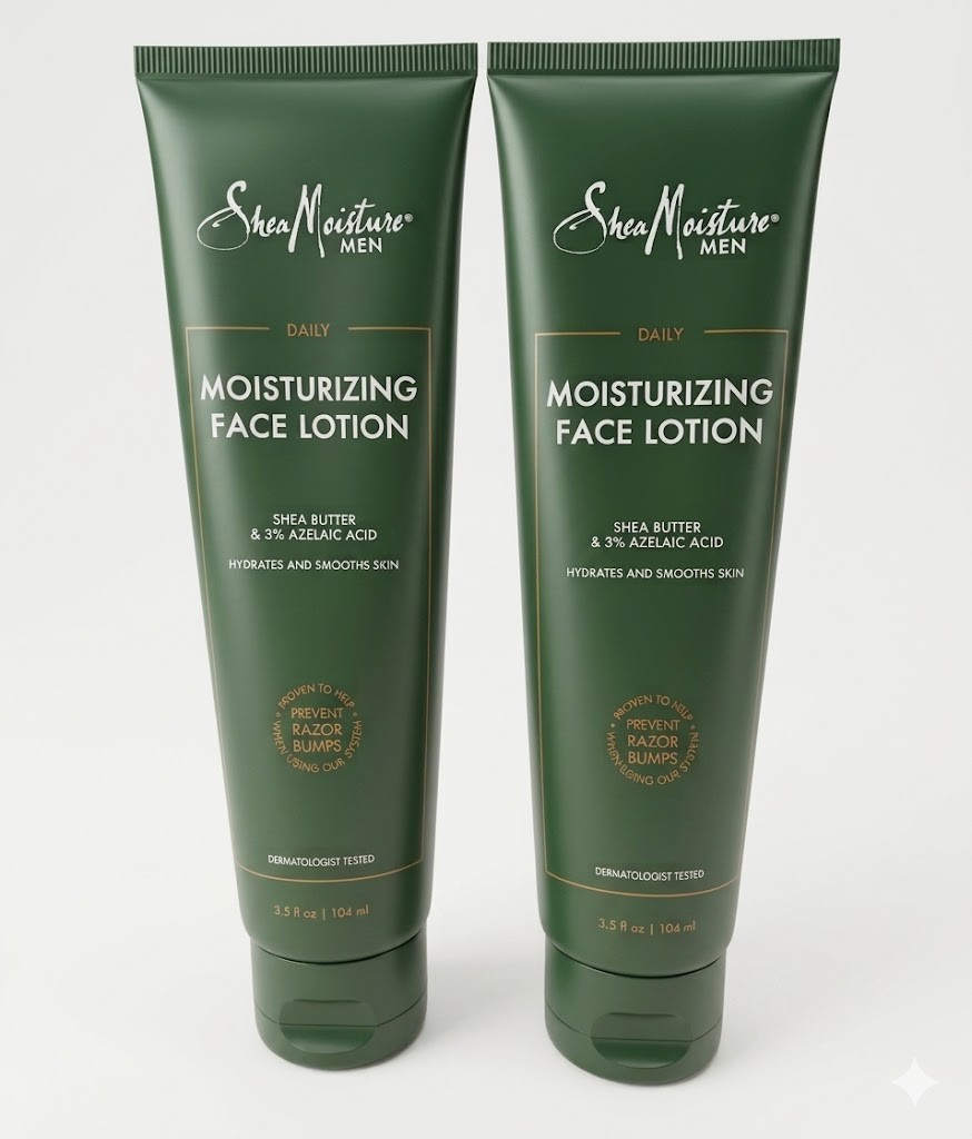 Shea Moisture Men Daily Moisturizing Face Lotion SET of 2 – 3.5fl.oz/104 ml