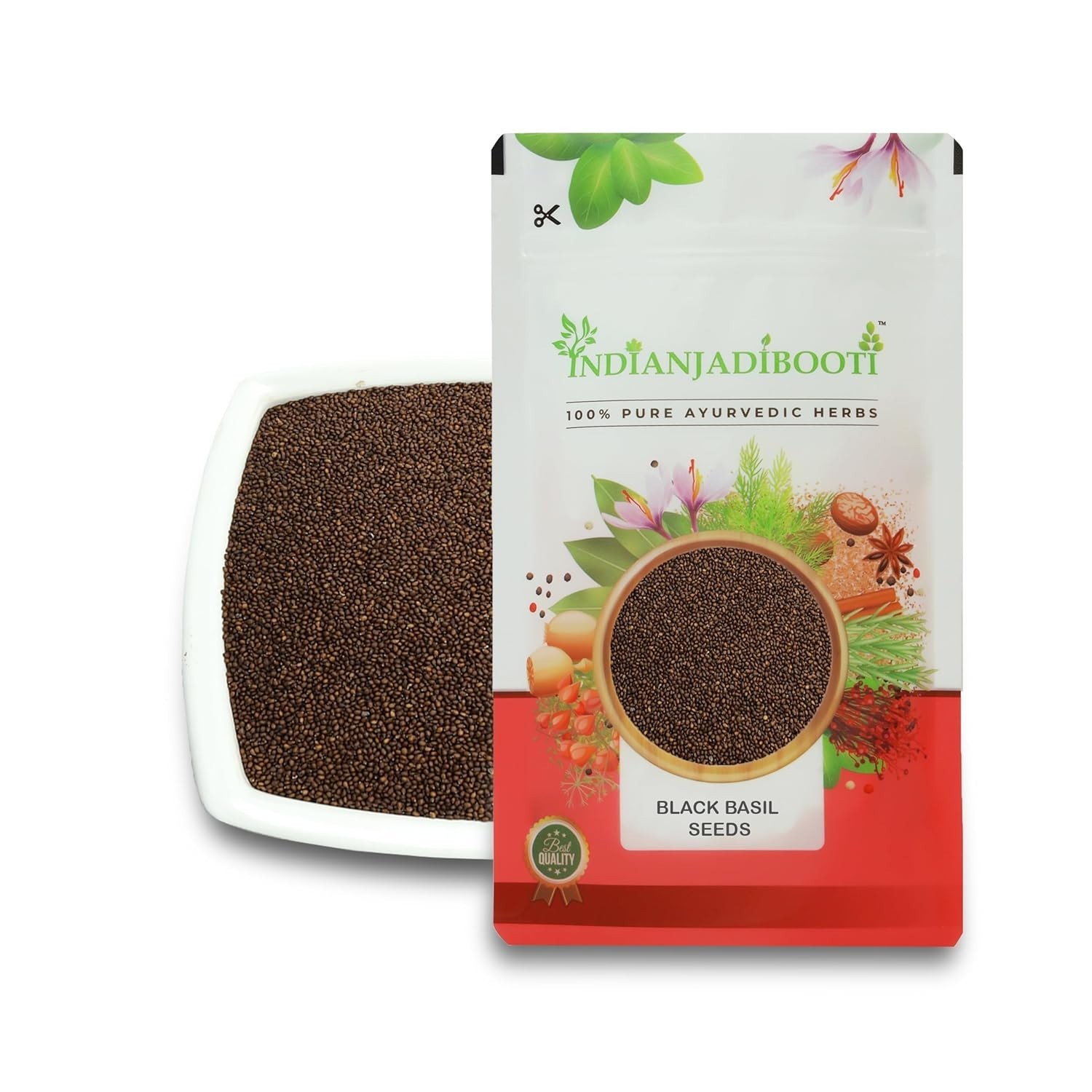 Beej Tulsi – Tulsi Manjari – Krishna Tulsi Seed Tulsi Beej Ocimum Sanctum-250 GM