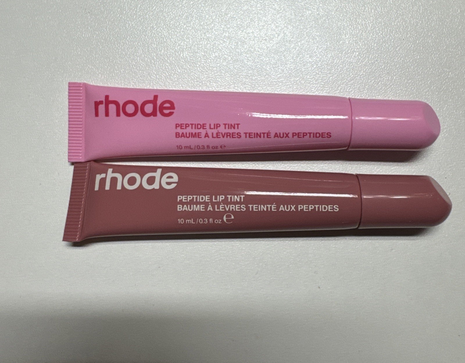 UNUSED (2 Pack) Rhode Peptide Lip Tint Shades Jellybean And Salty Tan