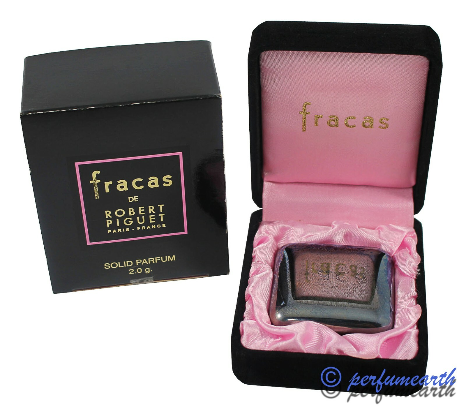 Fracas De Robert Piguet Solid Parfum 2.0g New In Open Scratch In The Box Same As