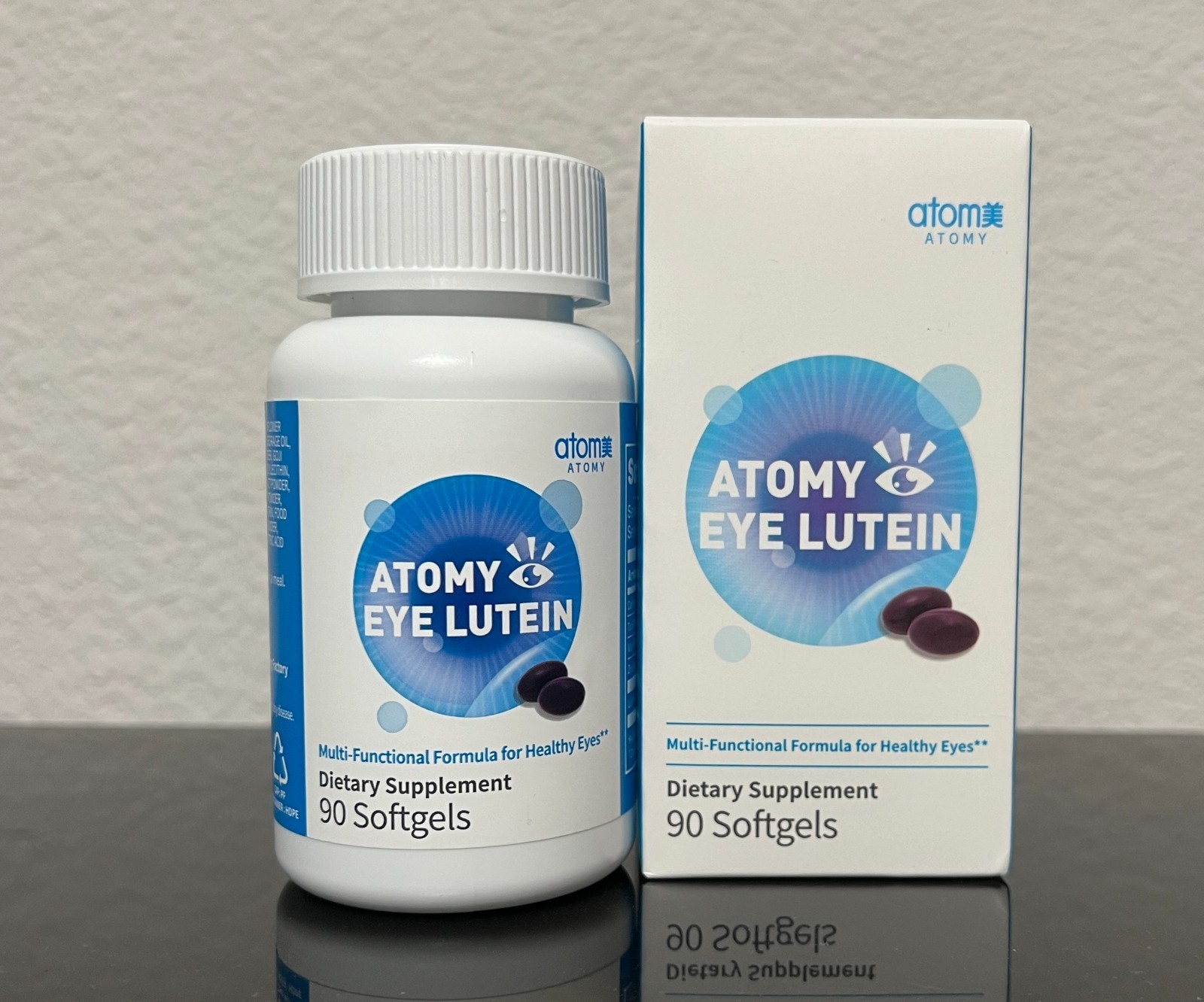 ATOMY Eye Lutein 90ea Multi-Functional Formula For Healthy Eyes Vision 12/27