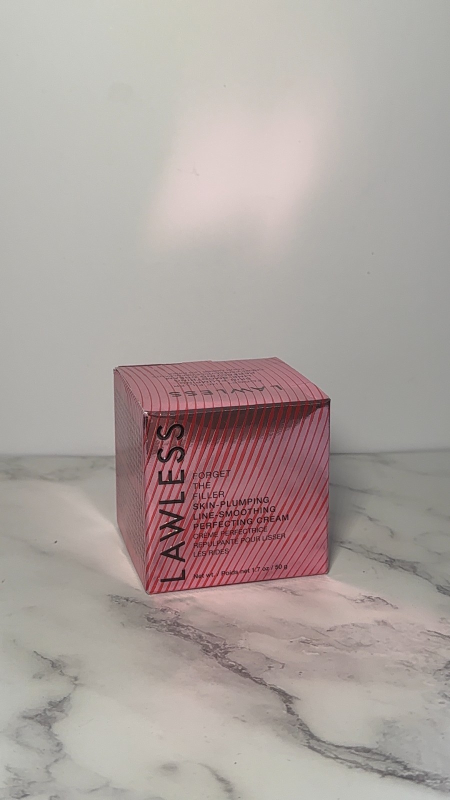 LAWLESS Forget the Filler Skin-Plumping Line-Smoothing Cream 1.7oz NEW SEALED