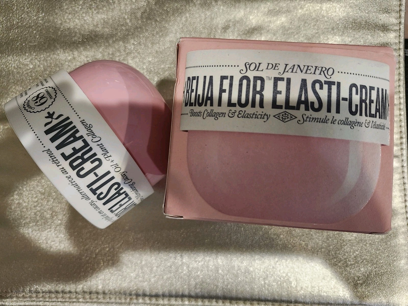 SOL DE JANEIRO Beija Flor Elasti Cream 240 ml/8.1 fl.oz NEW OPEN BOX