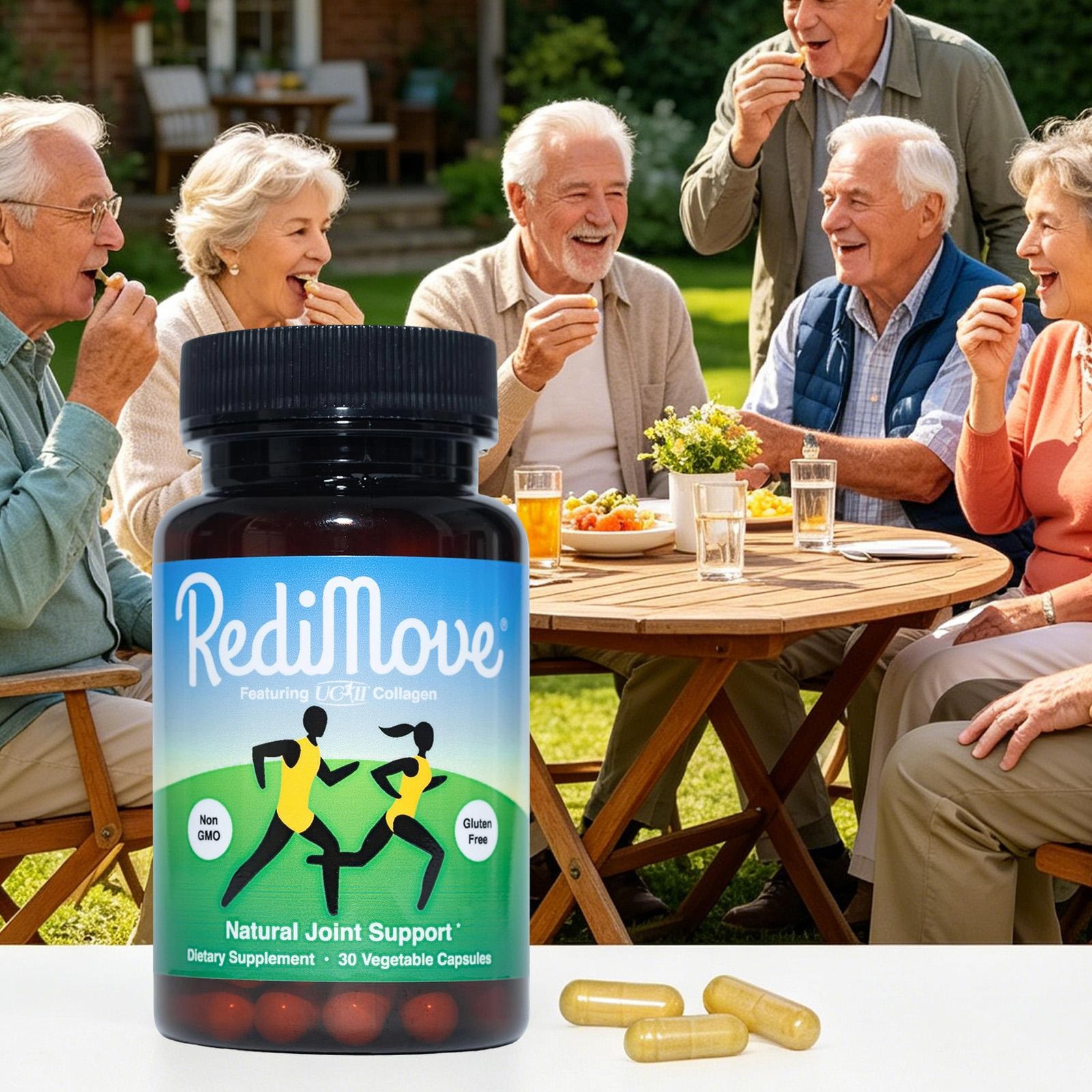 3 Pack Redimove – Natural Joint Support Supplement – Non-gmo, Gluten-free