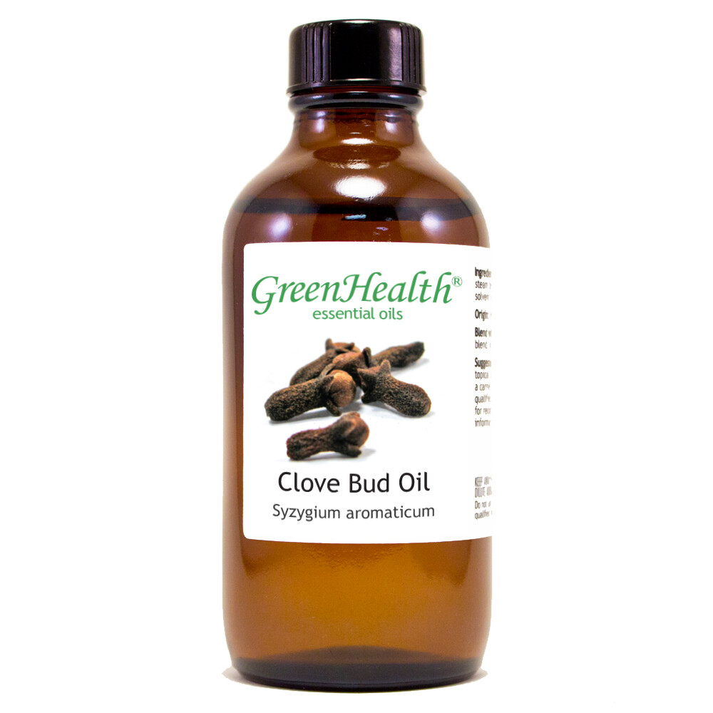 4 fl oz Clove Bud Essential Oil (100% Pure & Natural) – GreenHealth