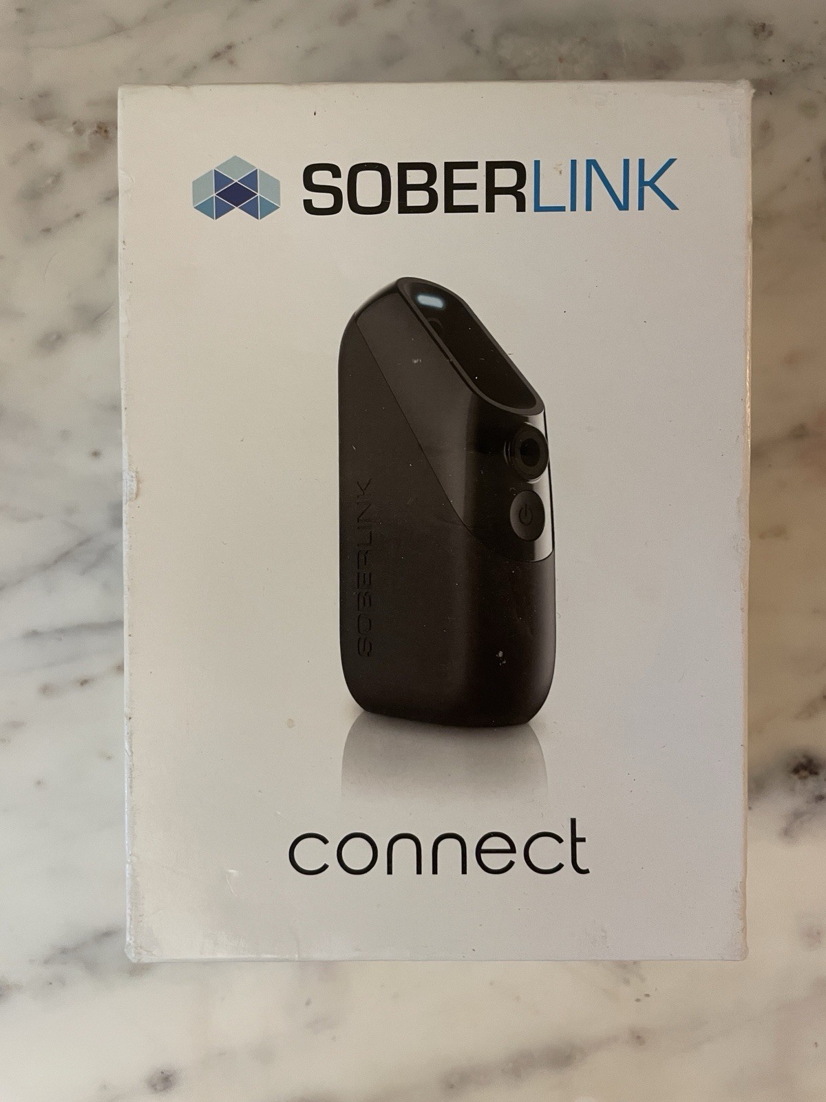 Soberlink Connect Electronic Breathalyzer Digital, Smartphone Compatible, Case