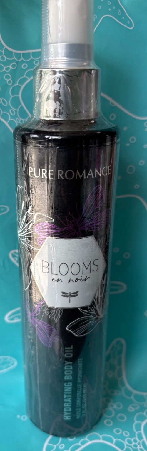 Pure Romance Hydrating Body Dew Oil- Blooms en Noir Scent Brand New Sealed