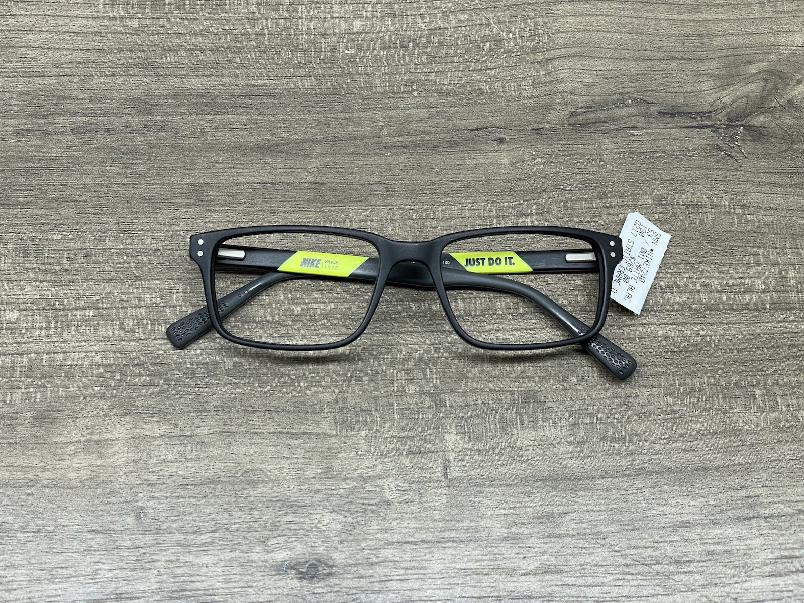 NIKE Frames Black Eyeglasses Acetate Plastic 7240 001 Men’s 53[]17-140 SEE PHOTO