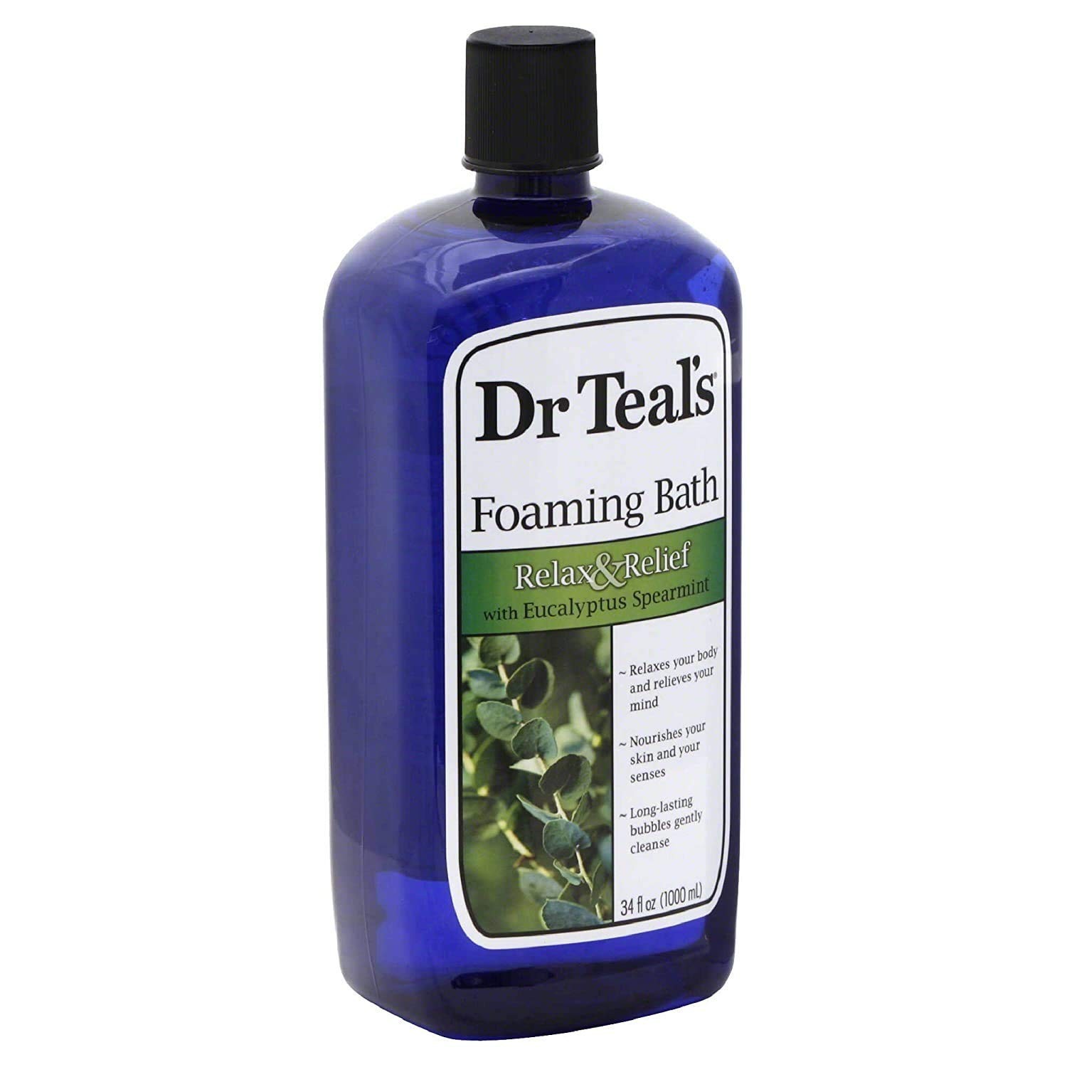 Foaming Bath Gift Set (2 Pack, 34oz) – Lavender & Eucalyptus – Epsom Salt Relaxa