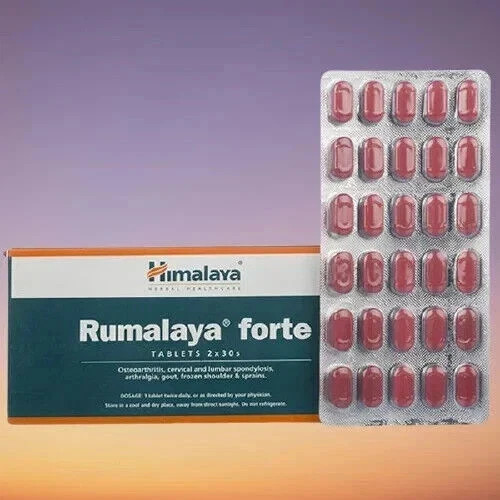 Himalaya Rumalaya Forte 60TabAnti-Inflammatory, Aches &Pains Exp-2027 PACK OF 10
