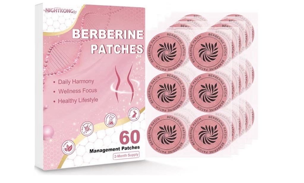 Berberine Patches Management 60 Patches 2 Month Supply