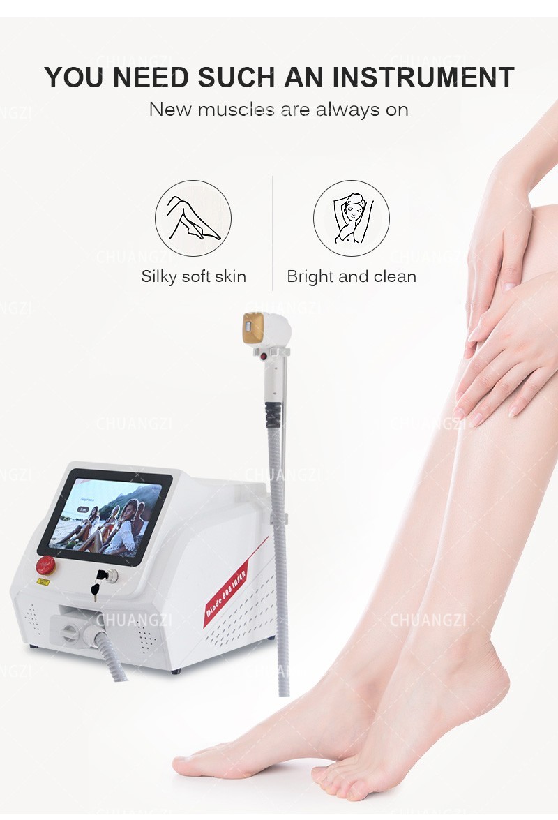 2026 Permanent Painless Ice Titanium Soprano Diode Laser hair removal Machine