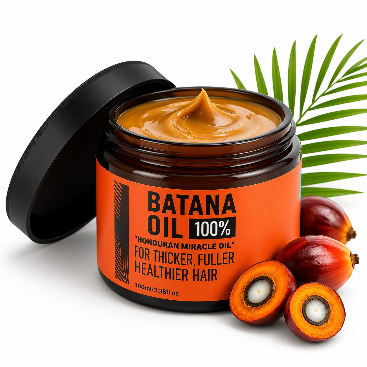 Batana Oil for Hair Growth 100% Pure Raw Organic Dr Sebi Inspired Honduras Hair
