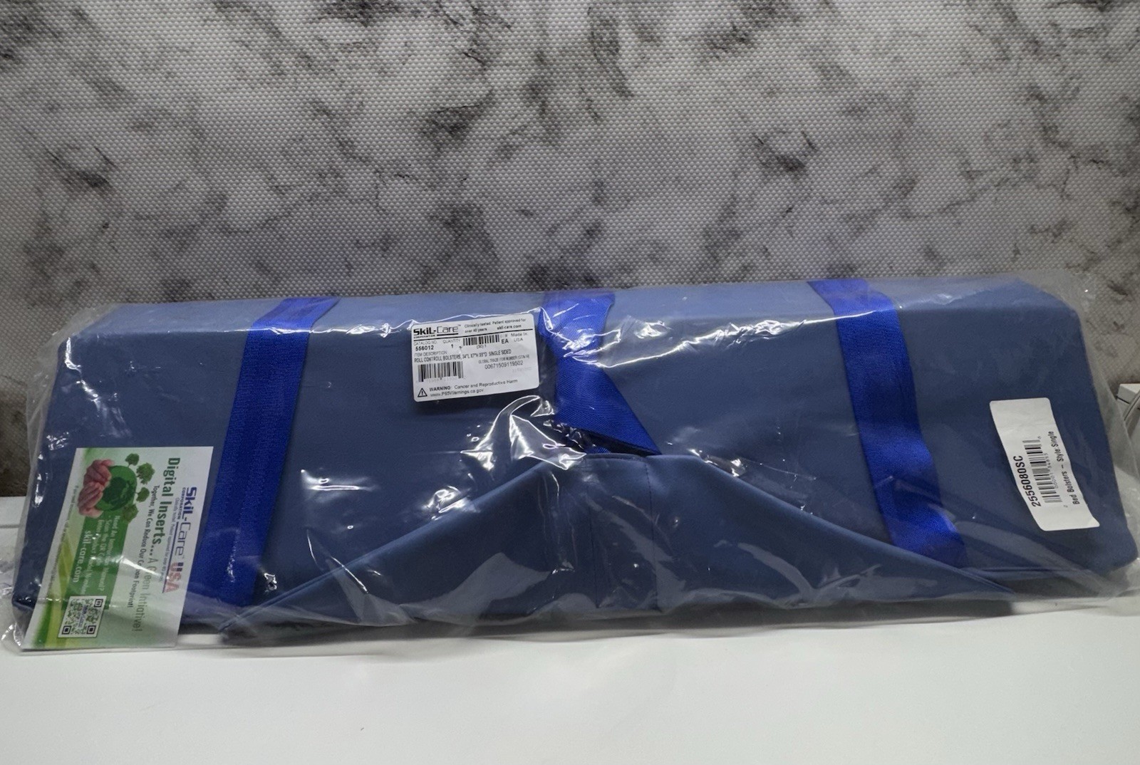 Skil-Care Roll Control Bolster No. 556012 New In Package 34”x 7”x 8” Single Unit