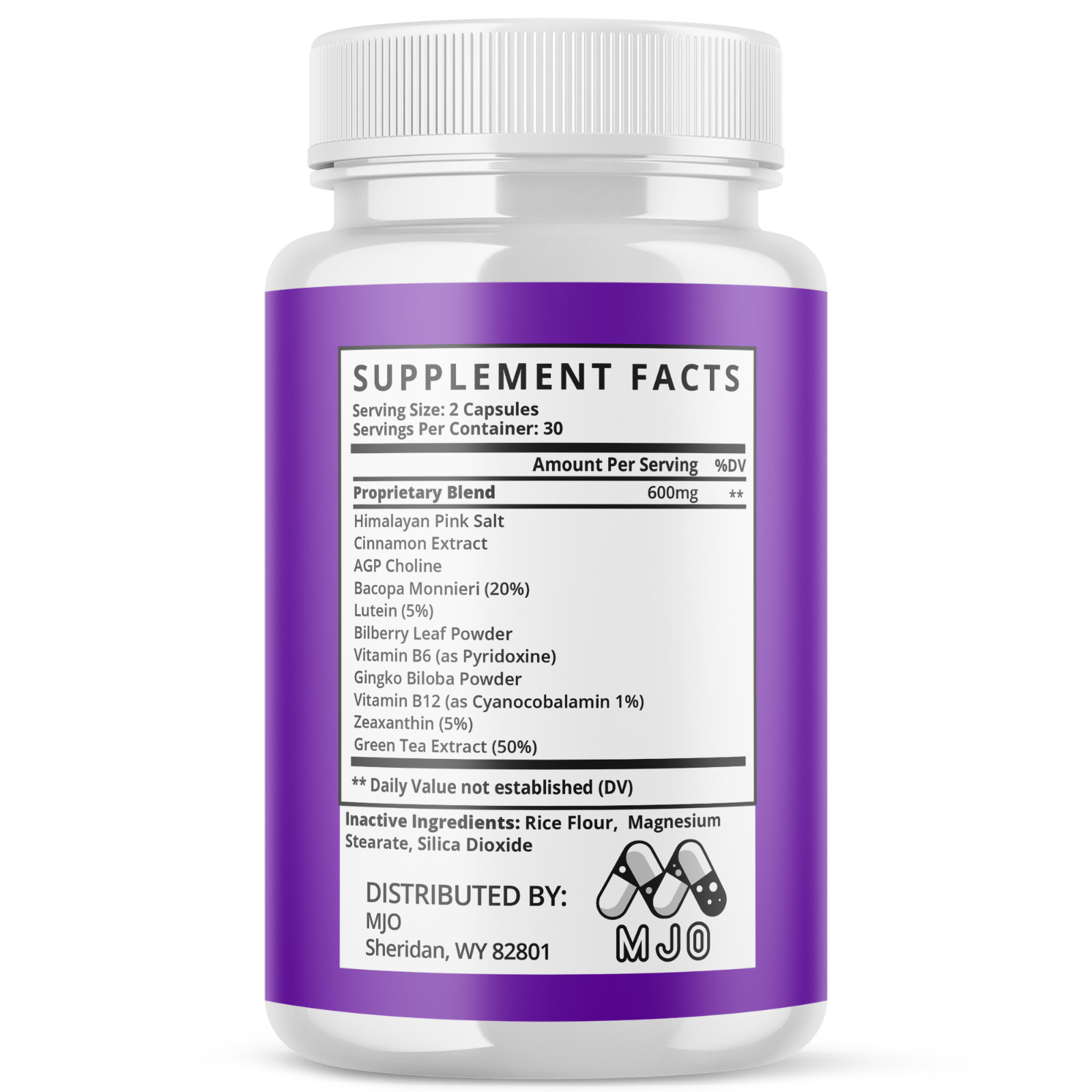 (5 Pack) Apex Neuro Elite Advanced Brain Health Support Supplement 300 Capsules