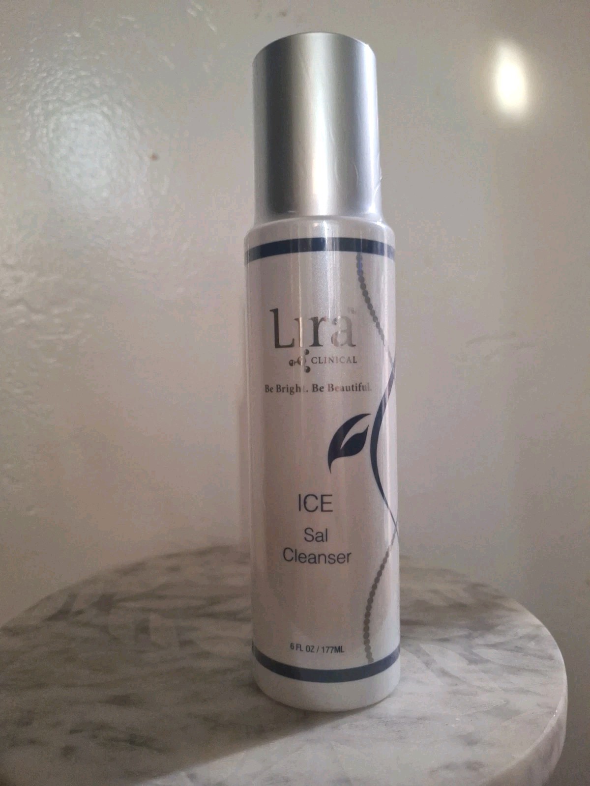 Lira Clinical ICE Sal Cleanser- Salicylic Acid Face Wash w/Plant Stem Cell.