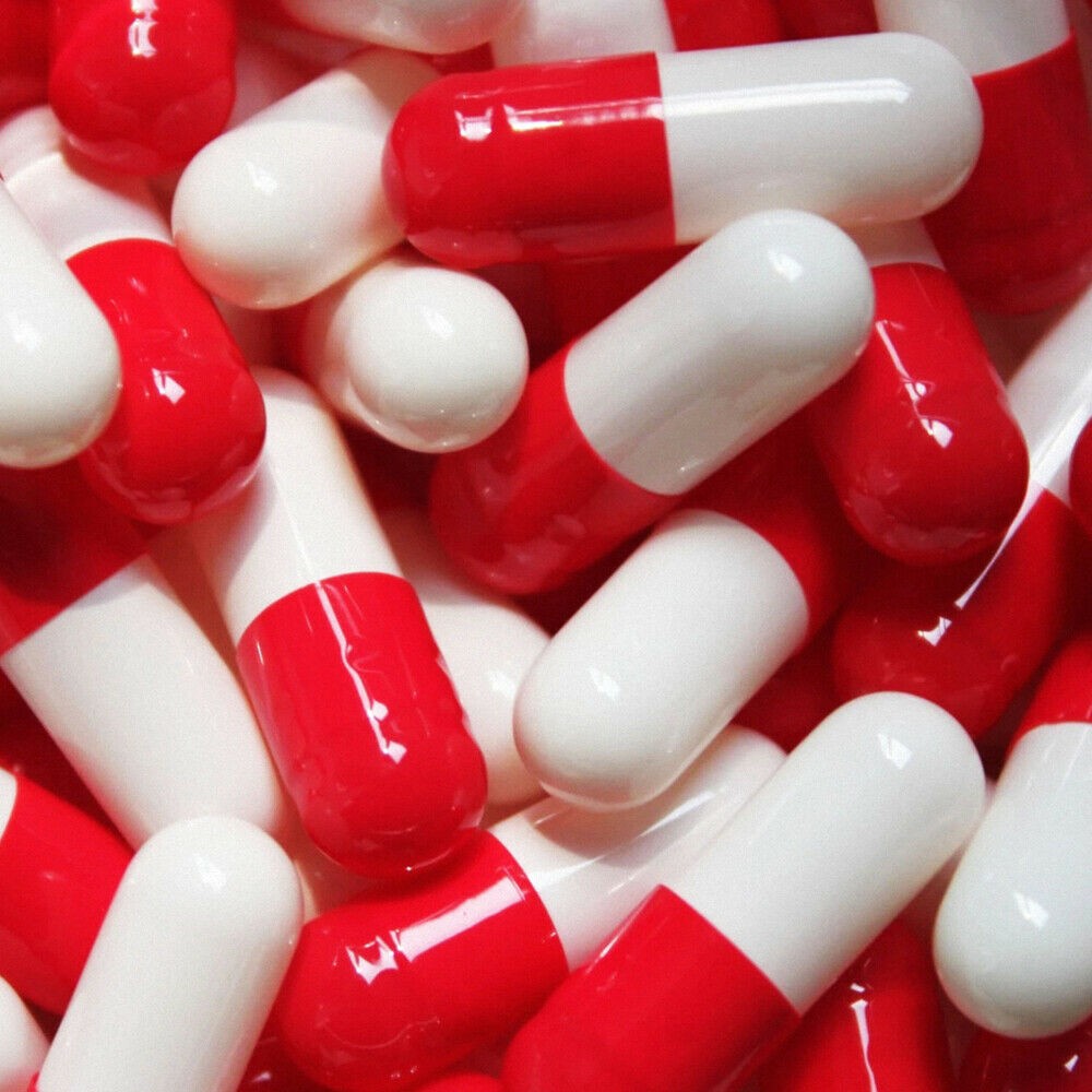 1-10k Size 00 0 1 2 3 4 5 Empty Gel Gelatin Capsules ~Size 00 ~Kosher Colorful