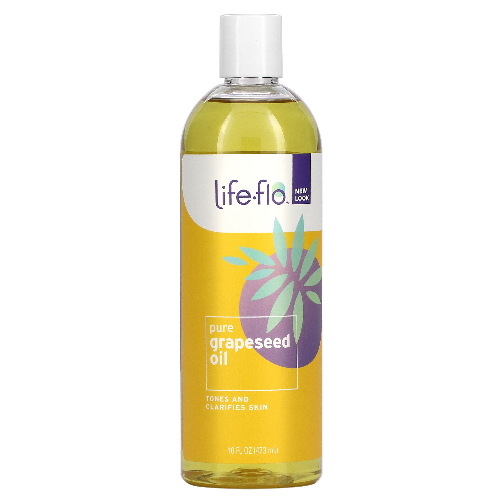Life Flo Health Pure Grapeseed Oil 16 fl oz 473 ml Not Tested on Animals