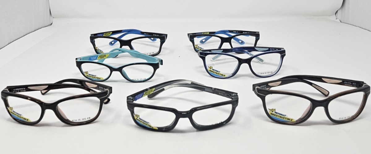 Liberty Sport Rec Specs Eyeglasses LOT OF 7 – RX’able Sports Active Unisex Youth