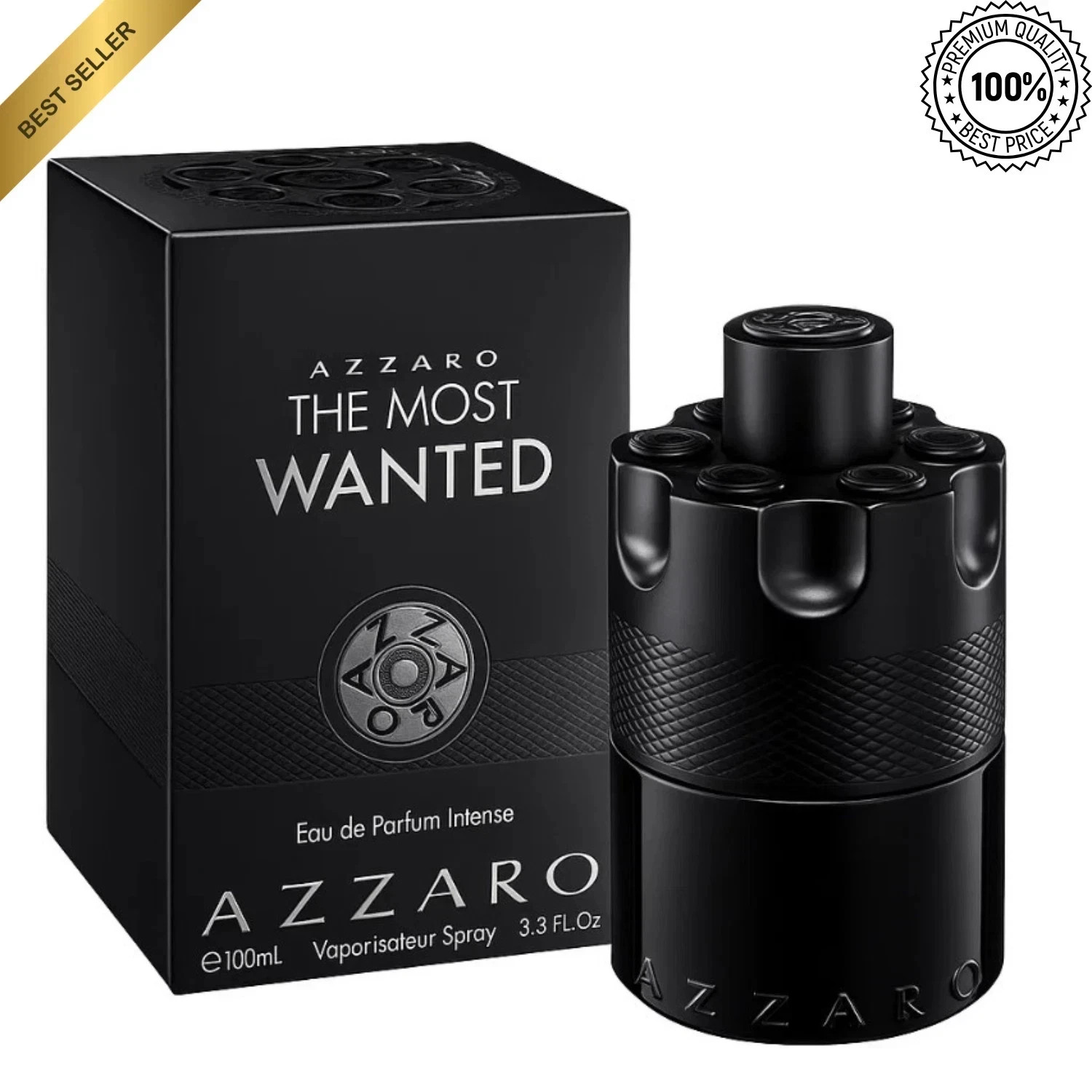 Azzaro The Most Wanted for Men 3.4 fl oz Eau de Parfum Intense Spray