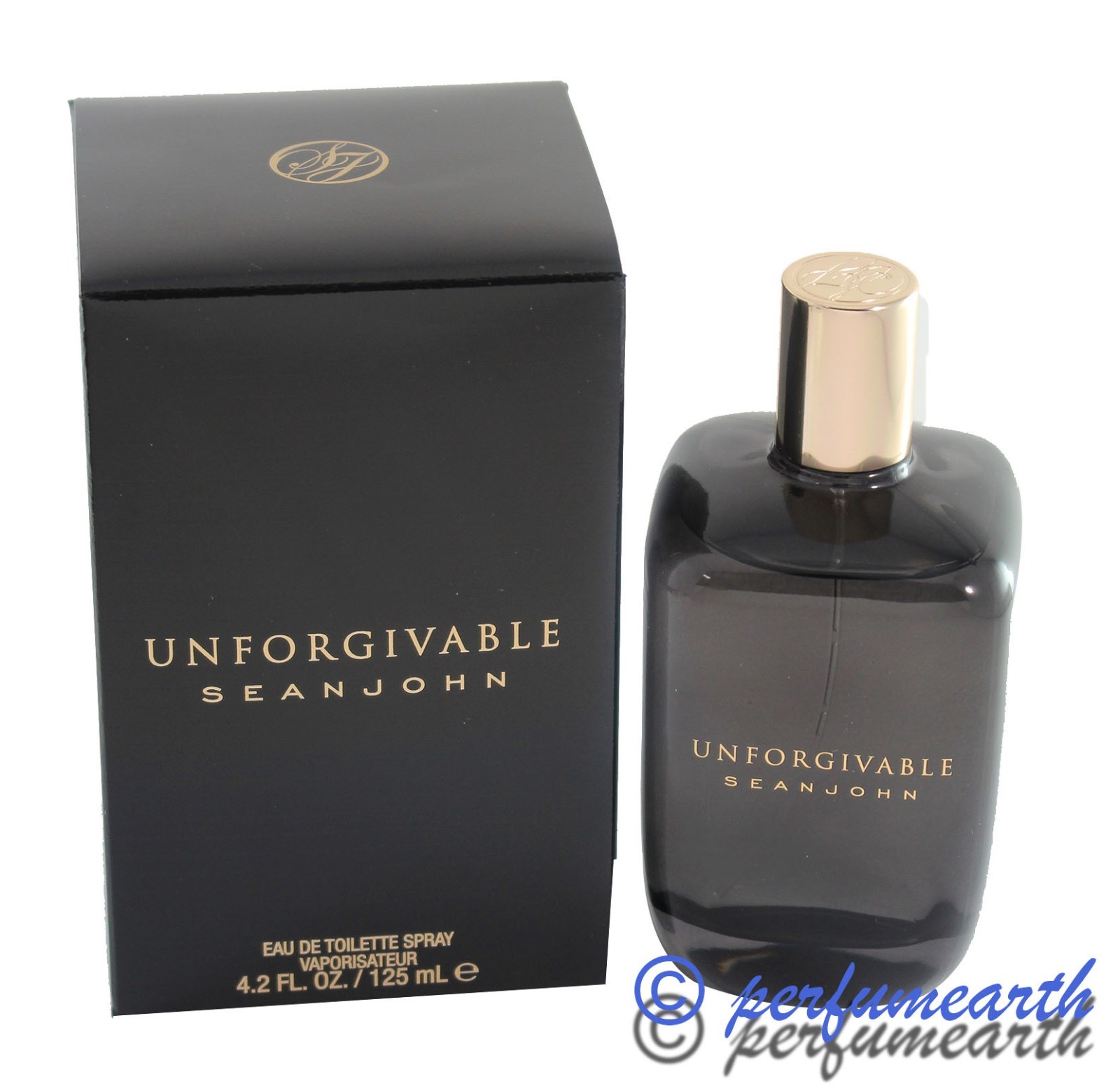 UNFORGIVABLE FOR MEN 4.2 OZ EDT SPRAY BY SEAN JOHN & NEW IN A BOX