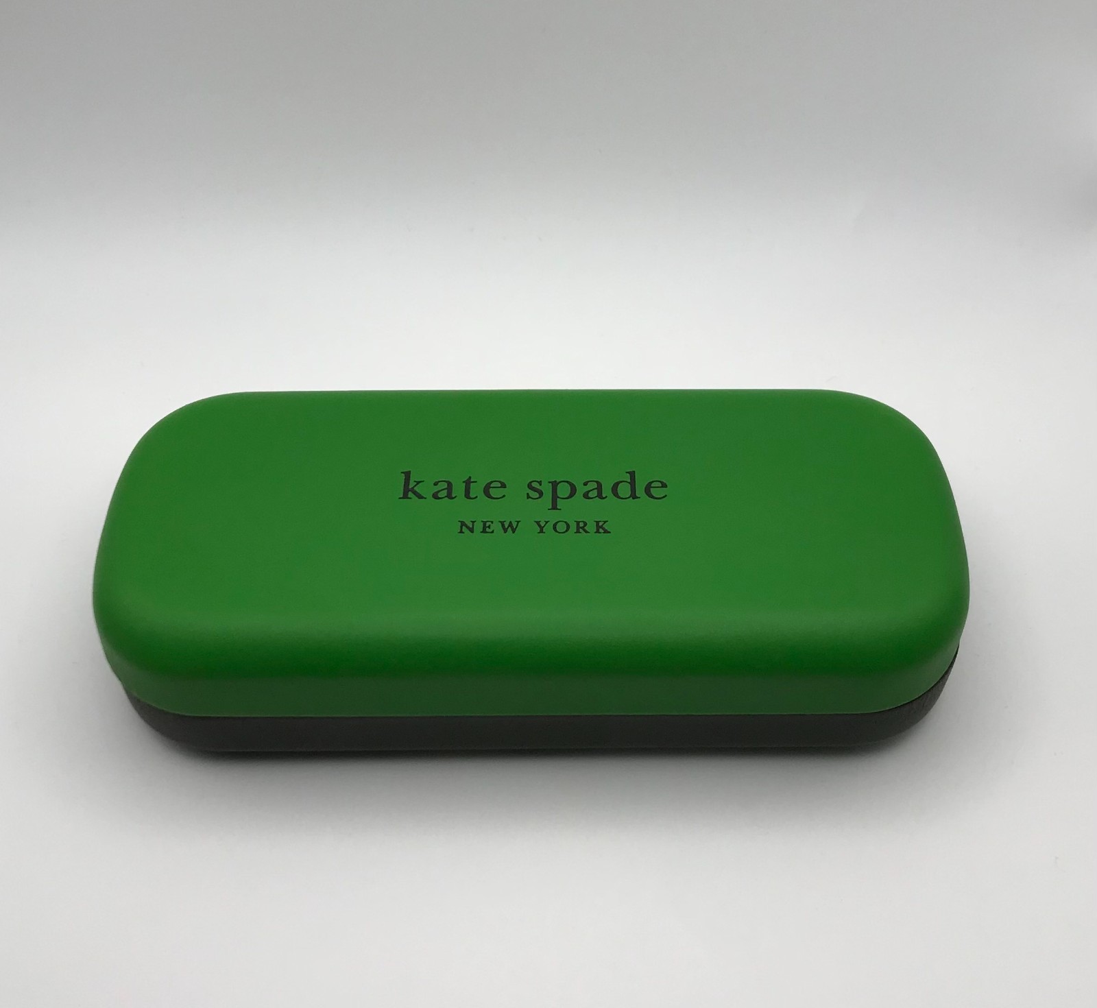 New Authentic Kate Spade Small Glasses Green Black Case Cleaning Cloth