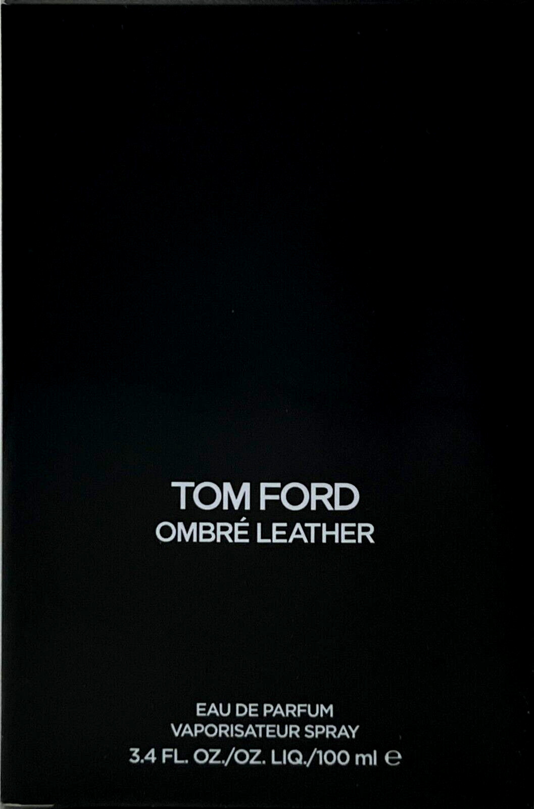 TOM FORD OMBRE LEATHER EAU DE PARFUM SPRAY UNISEX 3.4 Oz / 100 ml BRAND NEW!!!