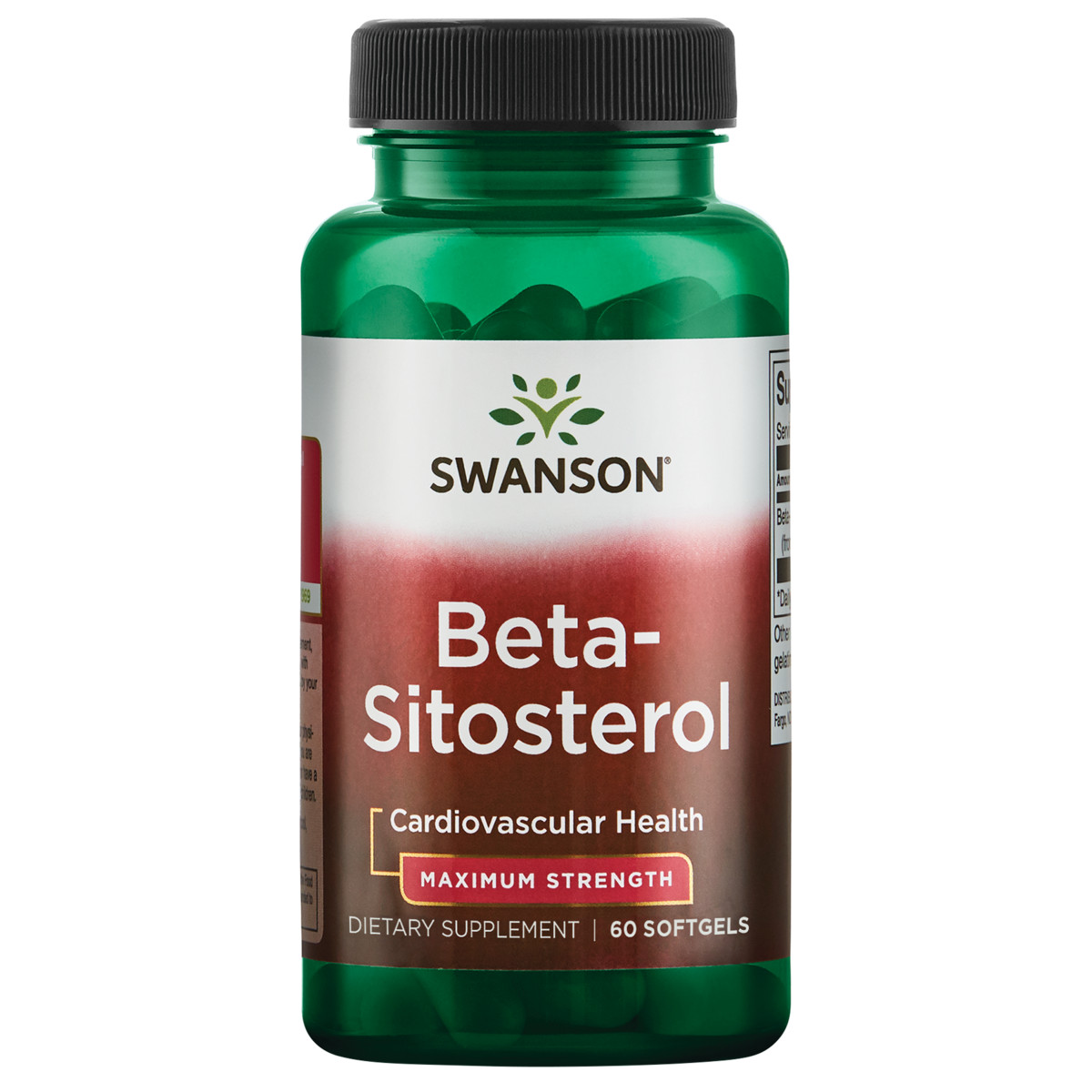 Swanson Beta-Sitosterol – Maximum Strength 160 mg 60 Capsules