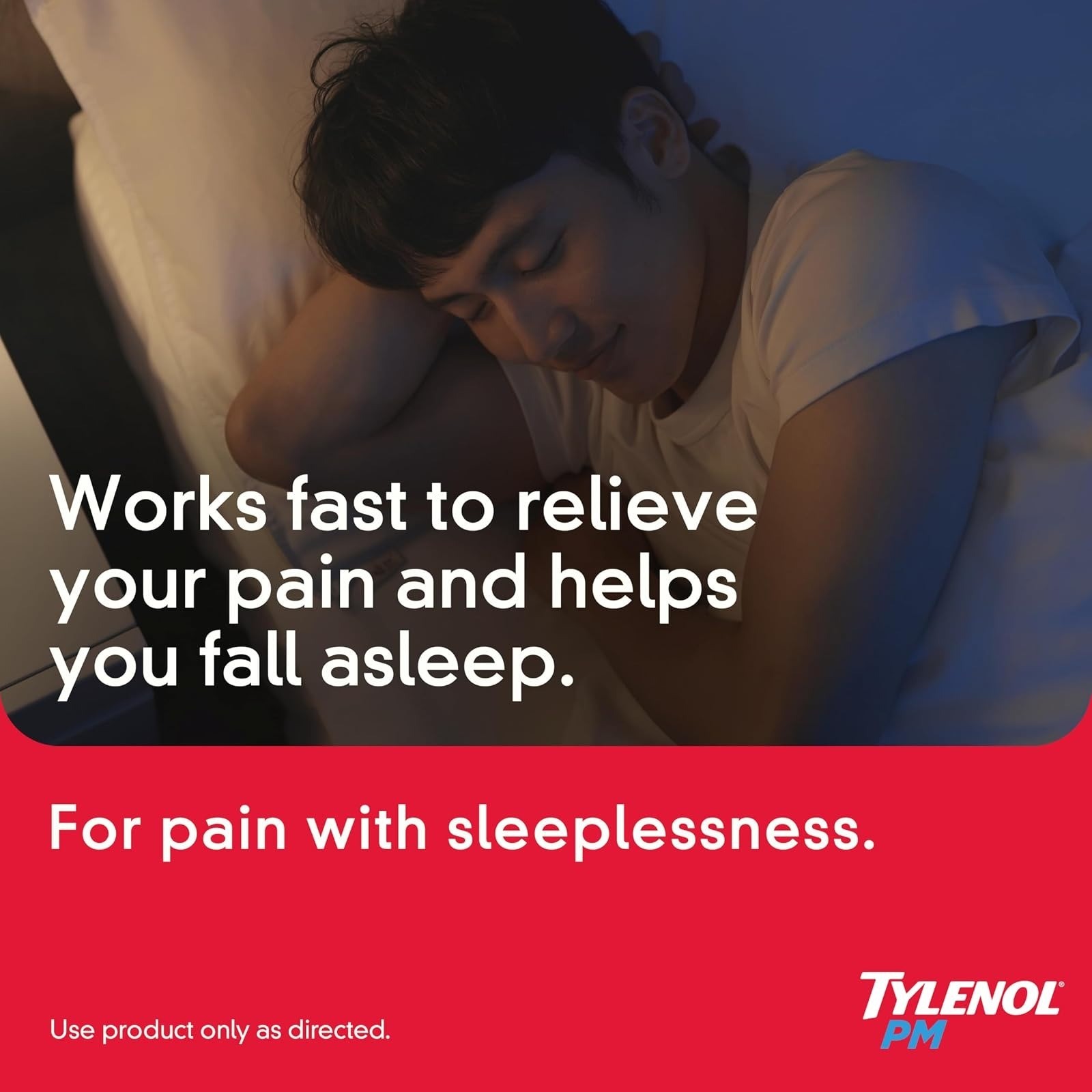 Tylenol PM Extra Strength Nighttime Pain Reliever & Sleep Aid 24 ct
