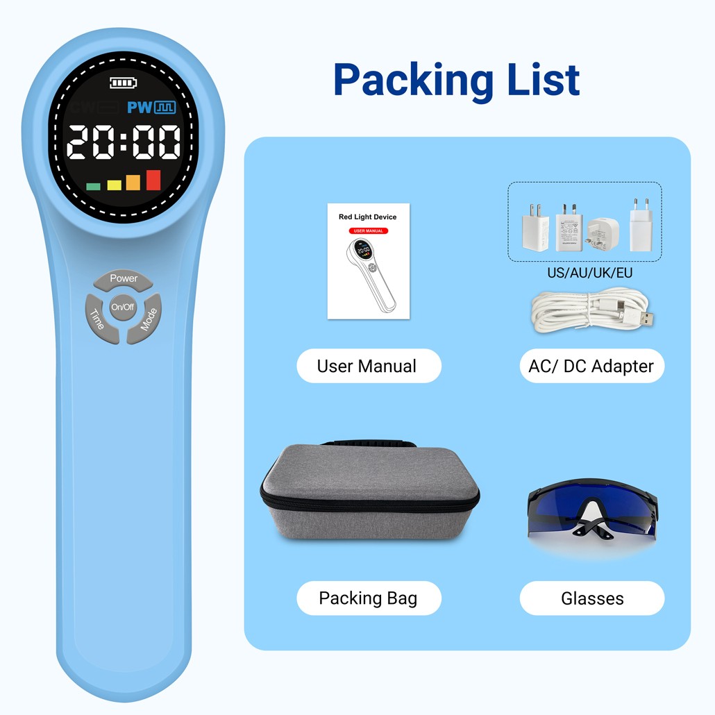 Professional Cold Laser Therapy LLLT Device for Pain Relief Tissue Repair 1760mW